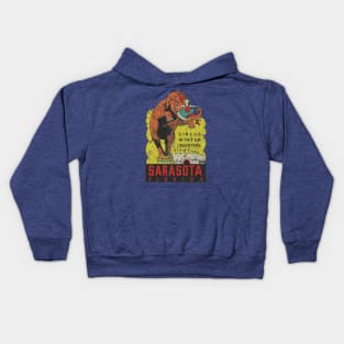 Sarasota Circus Winter Quarters 1927 Kids Hoodie